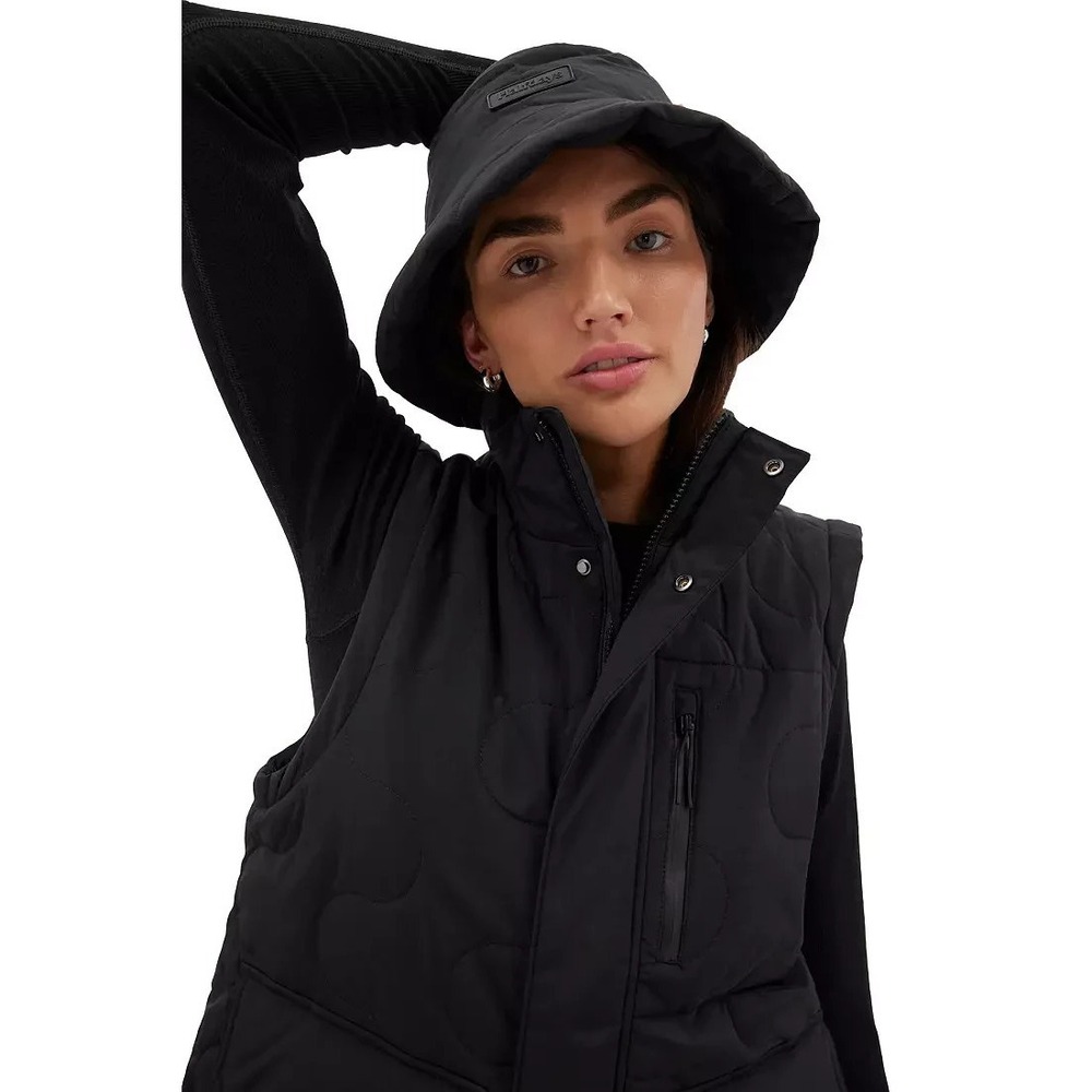$65 Halfdays Women's O/S Golden Bucket Hat - Black